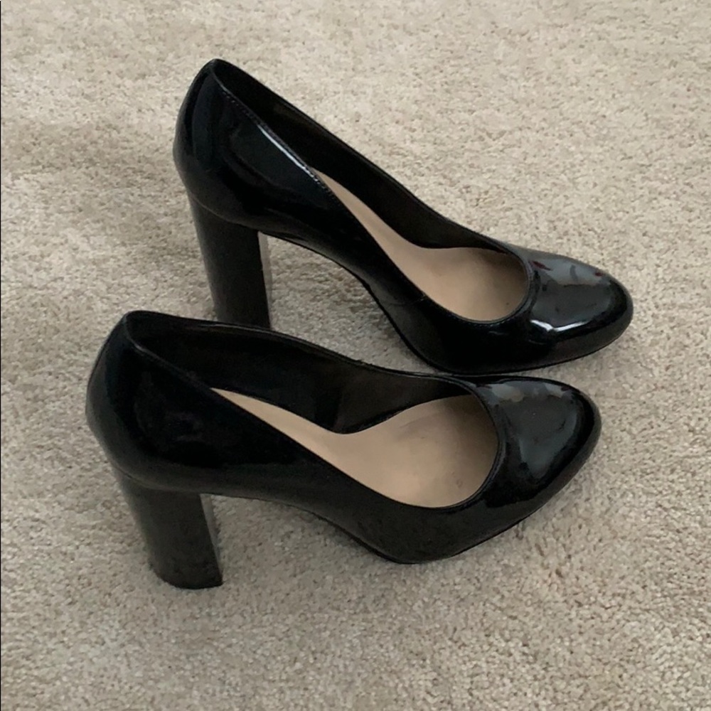 Nine West black block heel